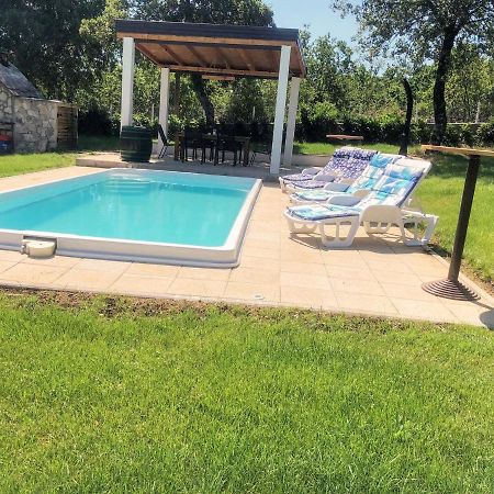 Villa Marie With Pool, Two Bedrooms For 4+2Kids Cavoglave Ngoại thất bức ảnh